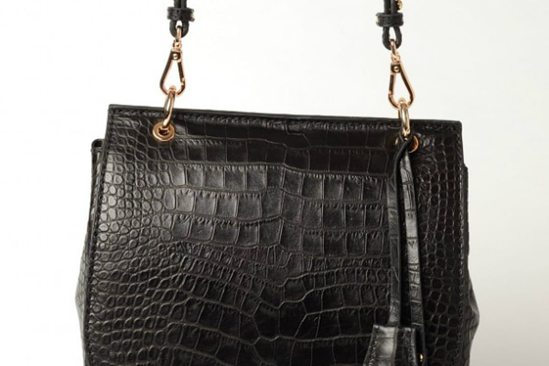 Sac à Main Garance 28 De Maison Alaïa - Cuir Veau Lisse Bleu Foncé, Sac Porté épaule - Neuf Avec étiquettes