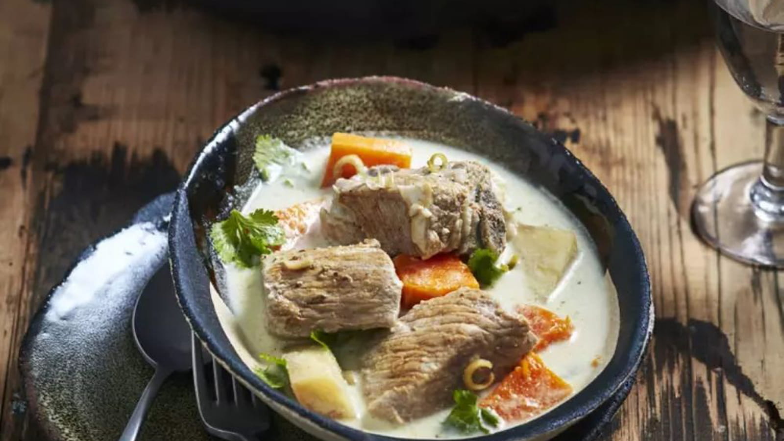 Blanquette de veau au lait de coco