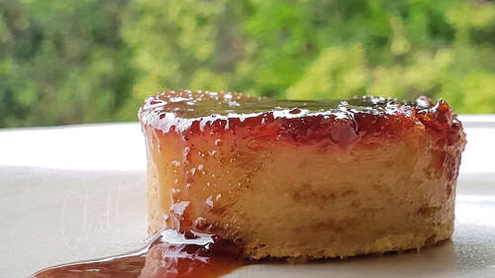 Gâteau comme un pudding au fruit à pain