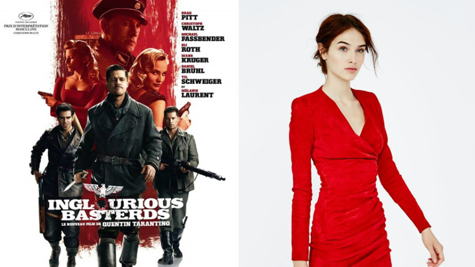 Robe dans "Inglourious Basterds"