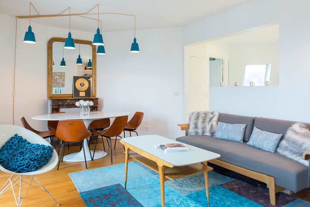 Un appartement familial ouvert et lumineux
