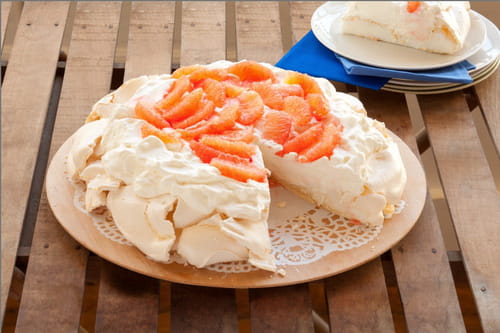 Pavlova Pensacola au pamplemousse
