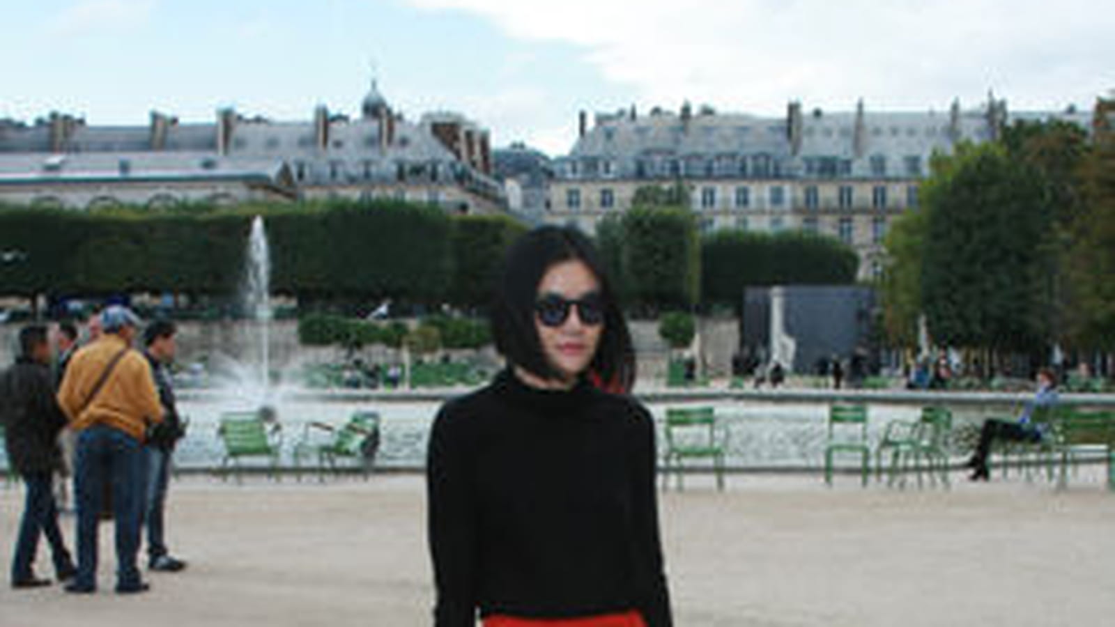 La touche de rouge