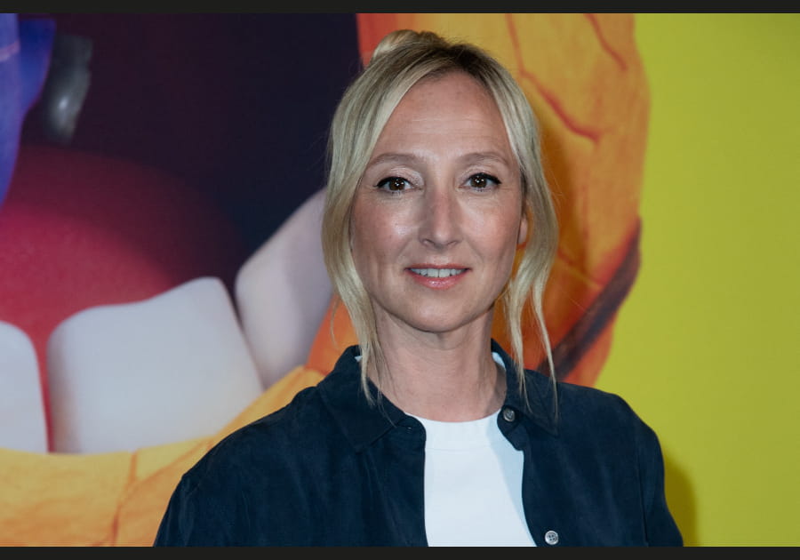 Le chignon bun d'Audrey Lamy