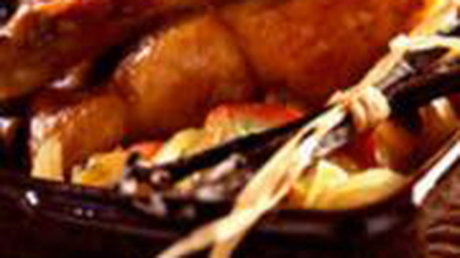 Poulet miel-vanille