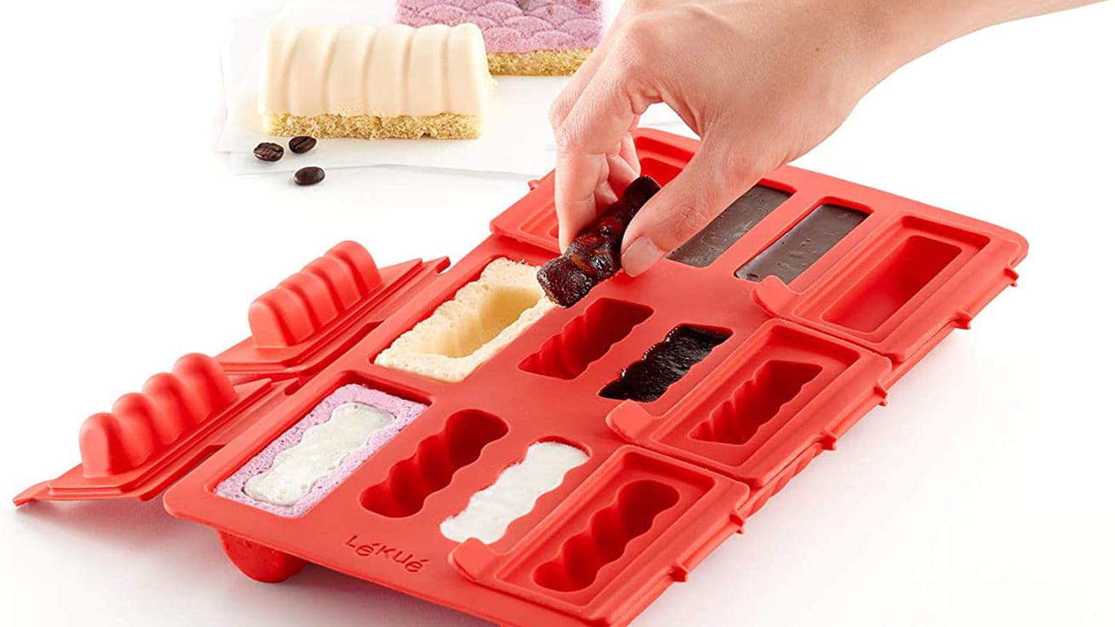 Moule pour mini-bûches avec insert