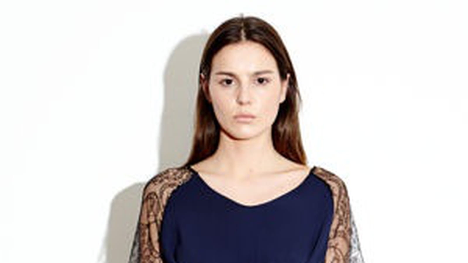 Robe bleu nuit "Nina" de Lorafolk