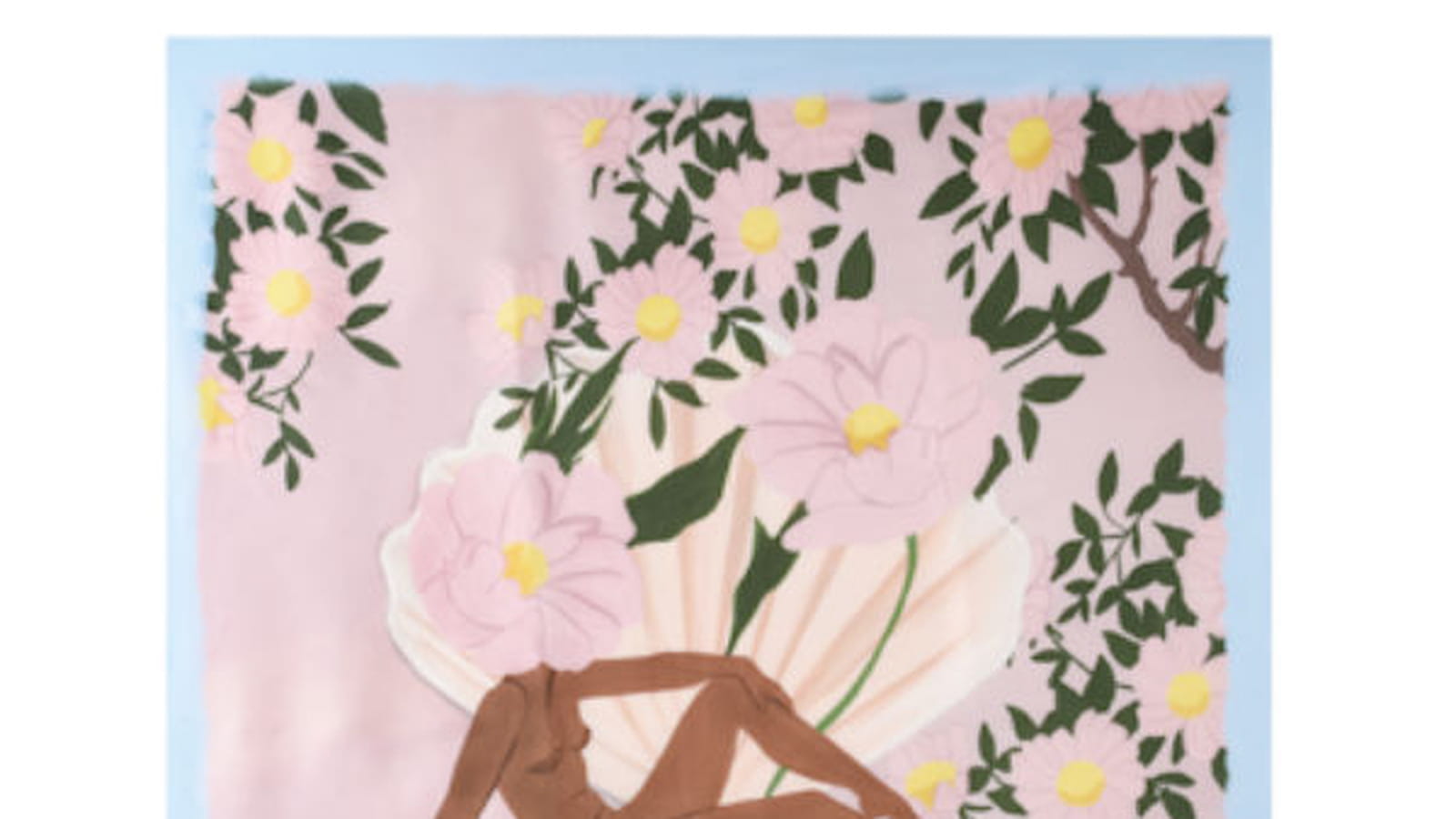 Foulard Sarenza x Natacha Birds 