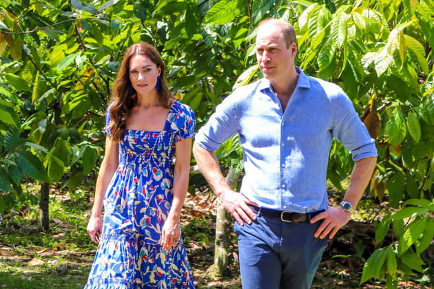 Kate Middleton et William, au village Maya Centre
