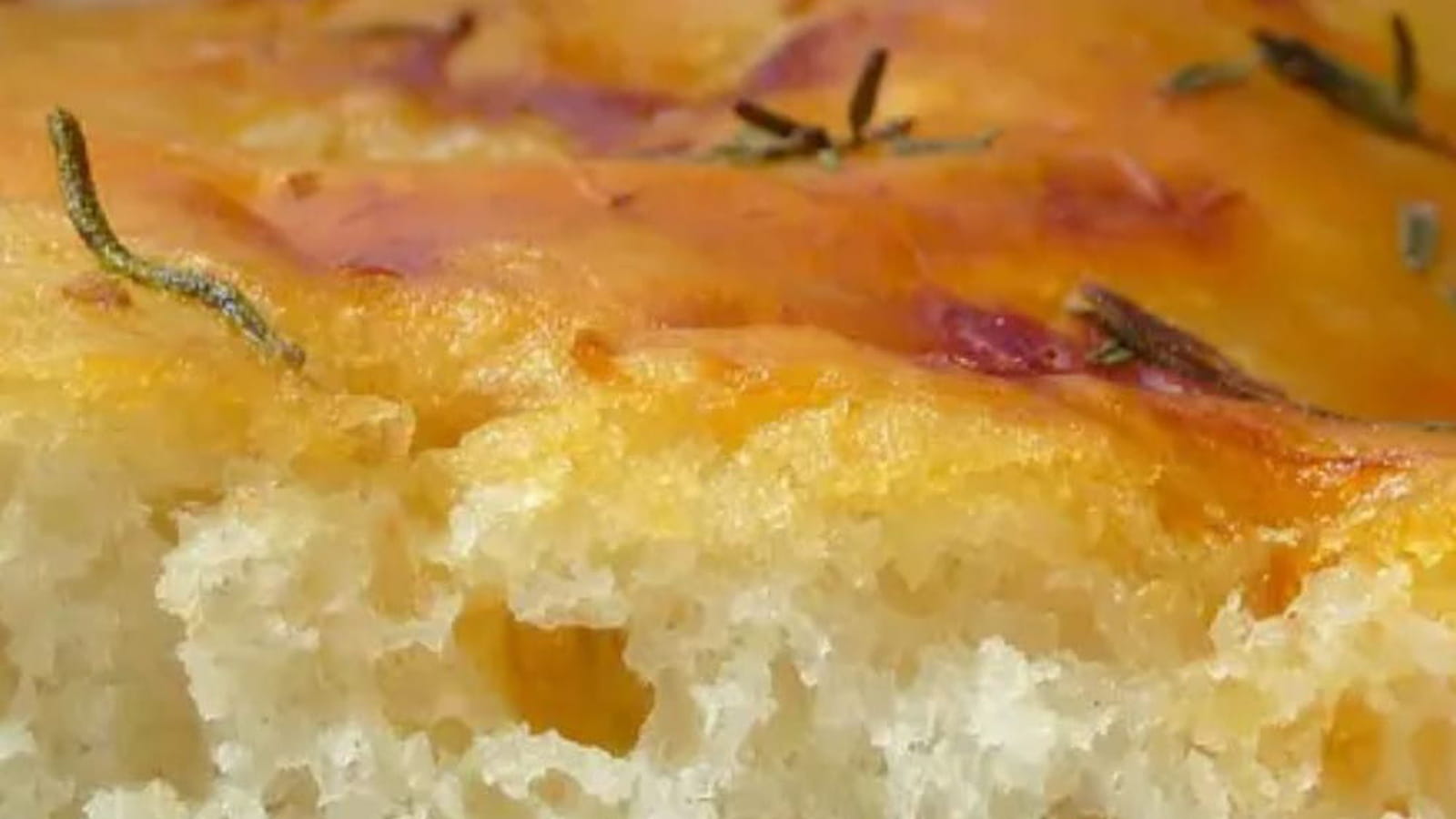 Focaccia maison moelleuse