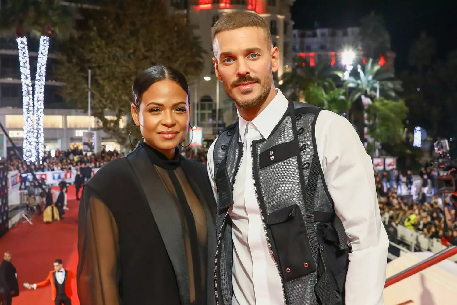 Matt Pokora et Christina Milian