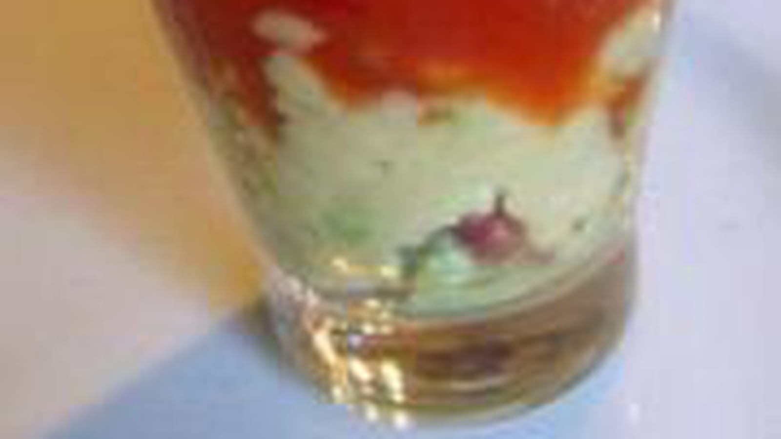 Verrine de Gazpacho Alvalle