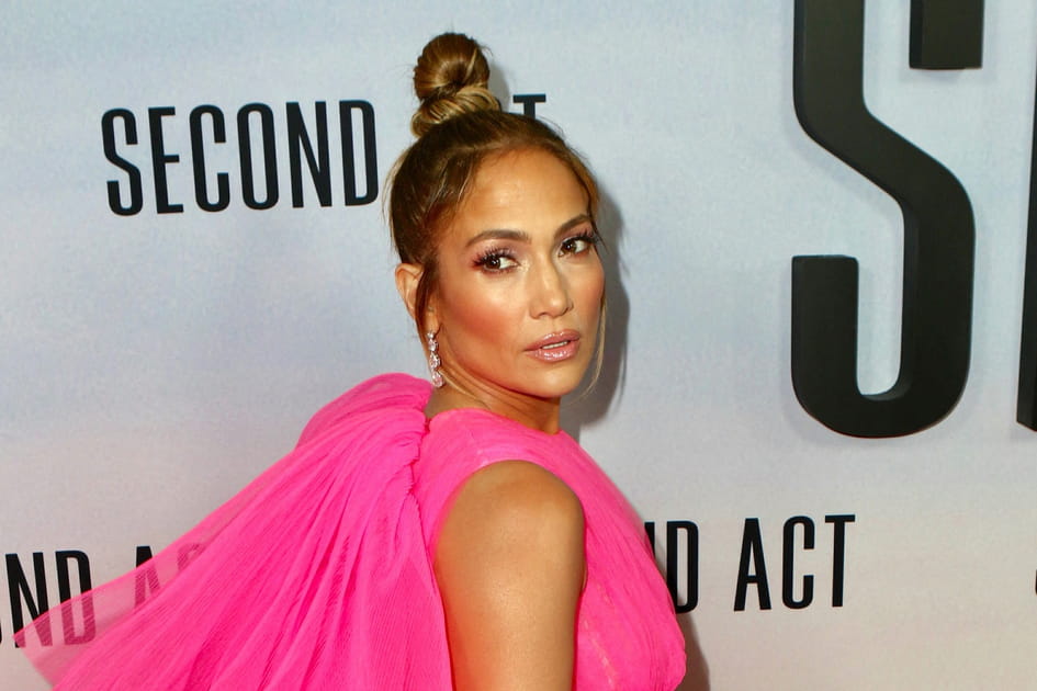 Le chignon m&eacute;ch&eacute; de Jennifer Lopez