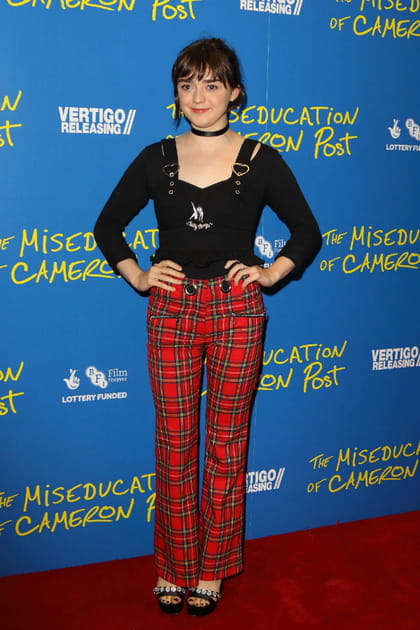 Maisie Williams &agrave; la premi&egrave;re de The Miseducation of Cameron Post