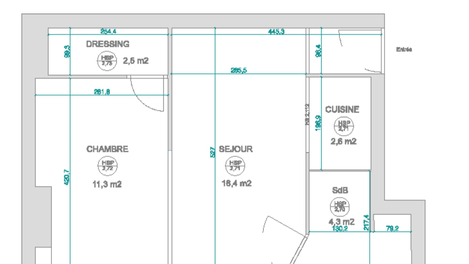 Plan avant travaux
