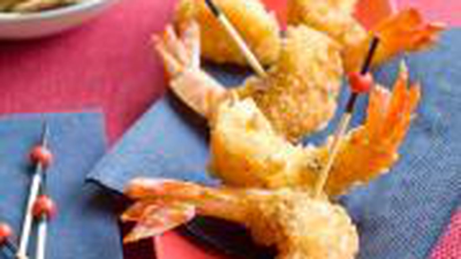 Gambas panées