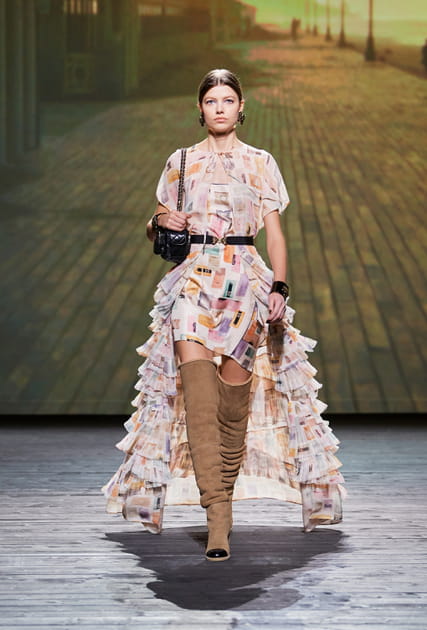 Look 65&nbsp;du d&eacute;fil&eacute; Chanel automne-hiver 2024-2025