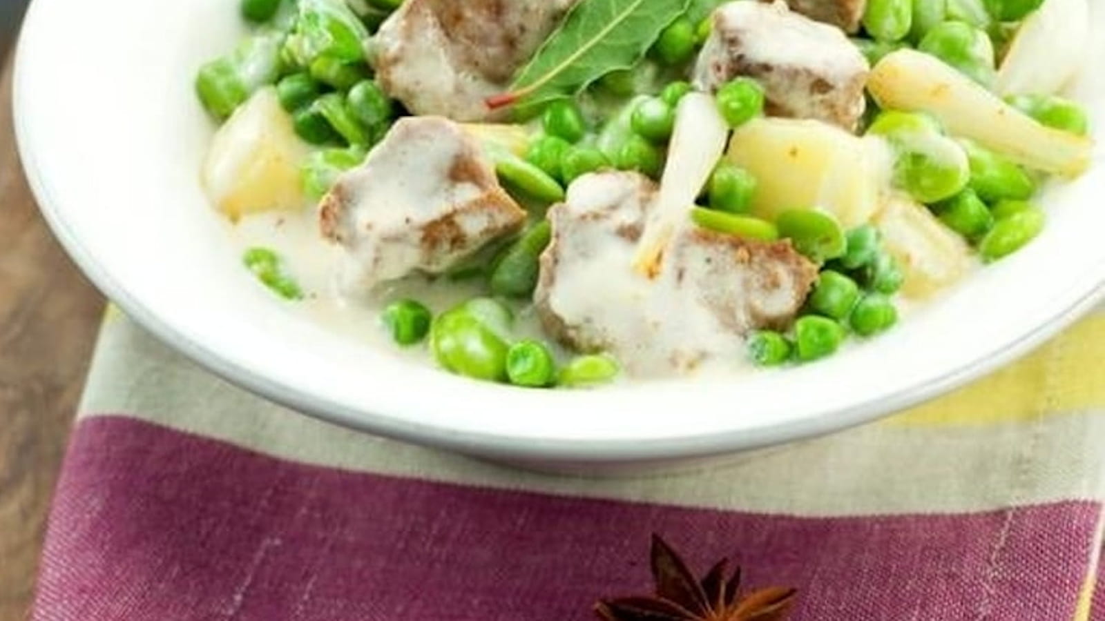 Navarin pois et fèves