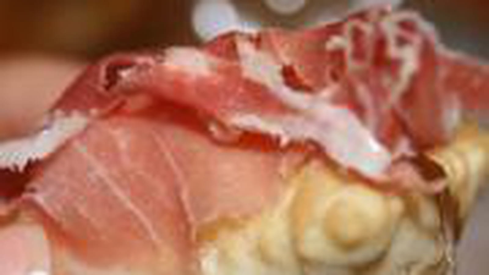 Torta fritta et prosciutto