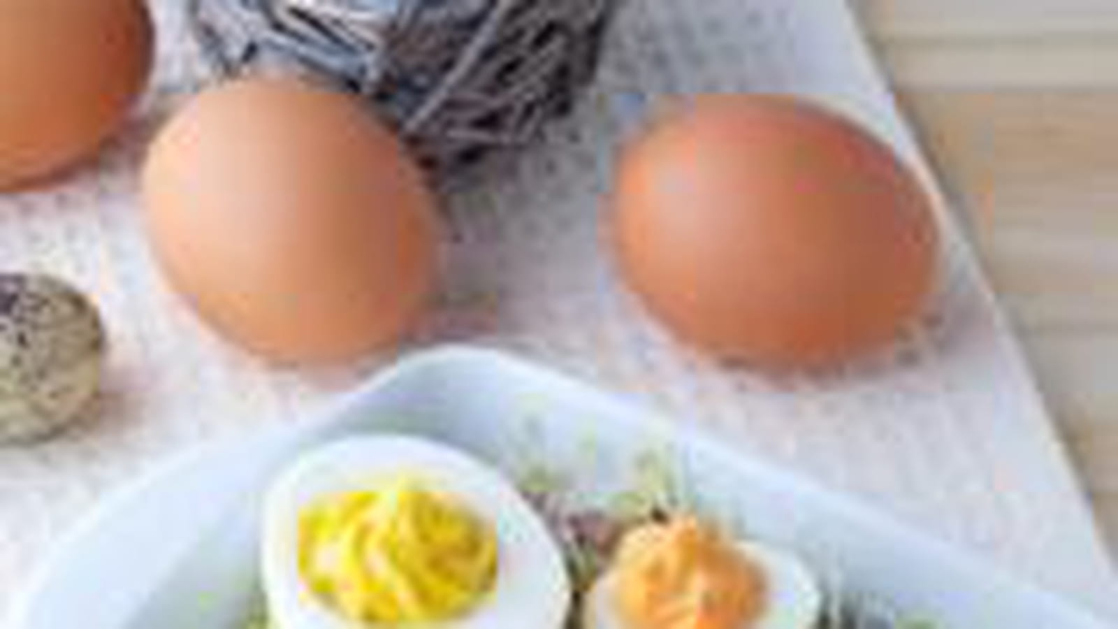 Oeufs mimosa au thon