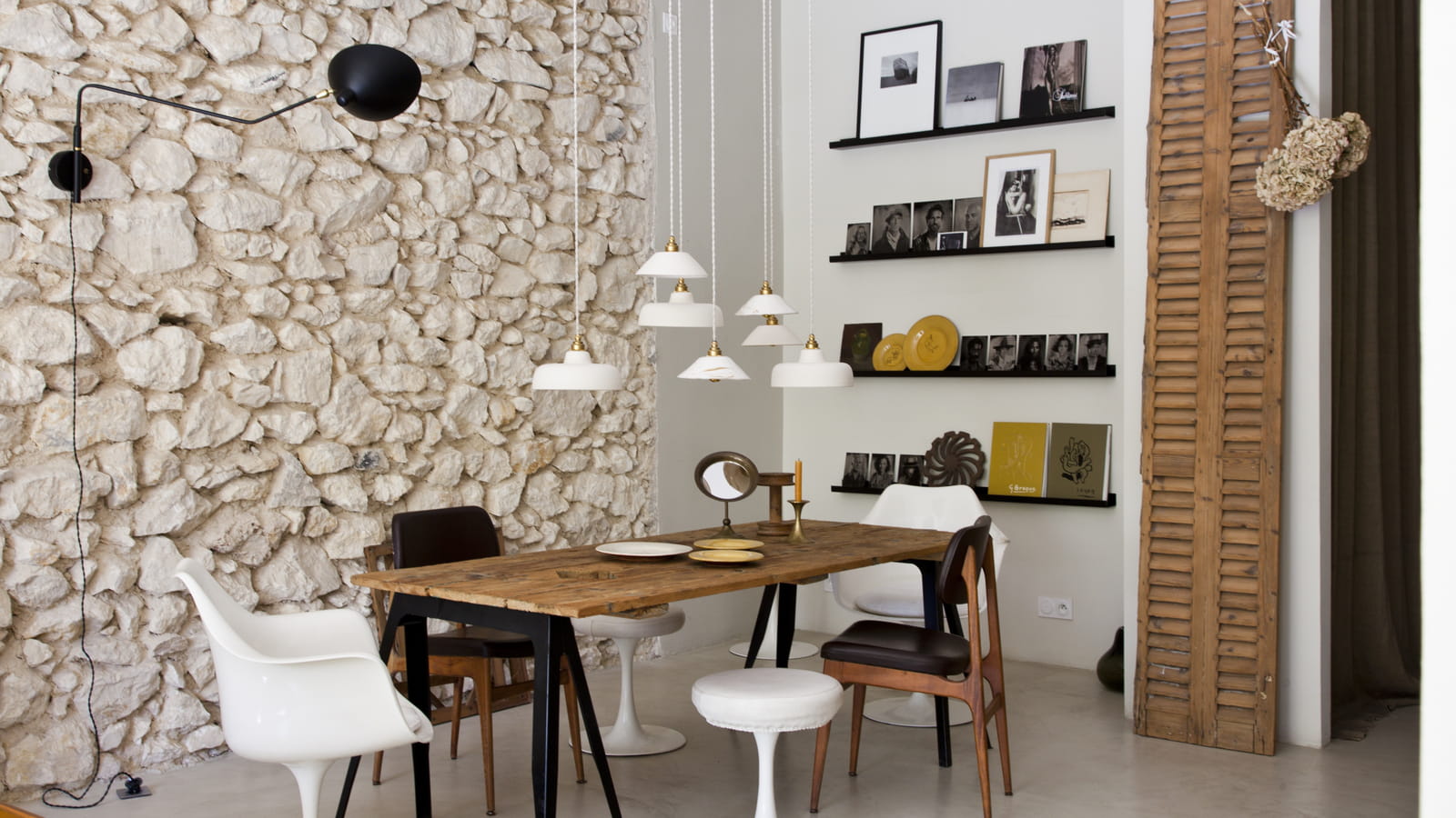 Accessoires déco noirs 