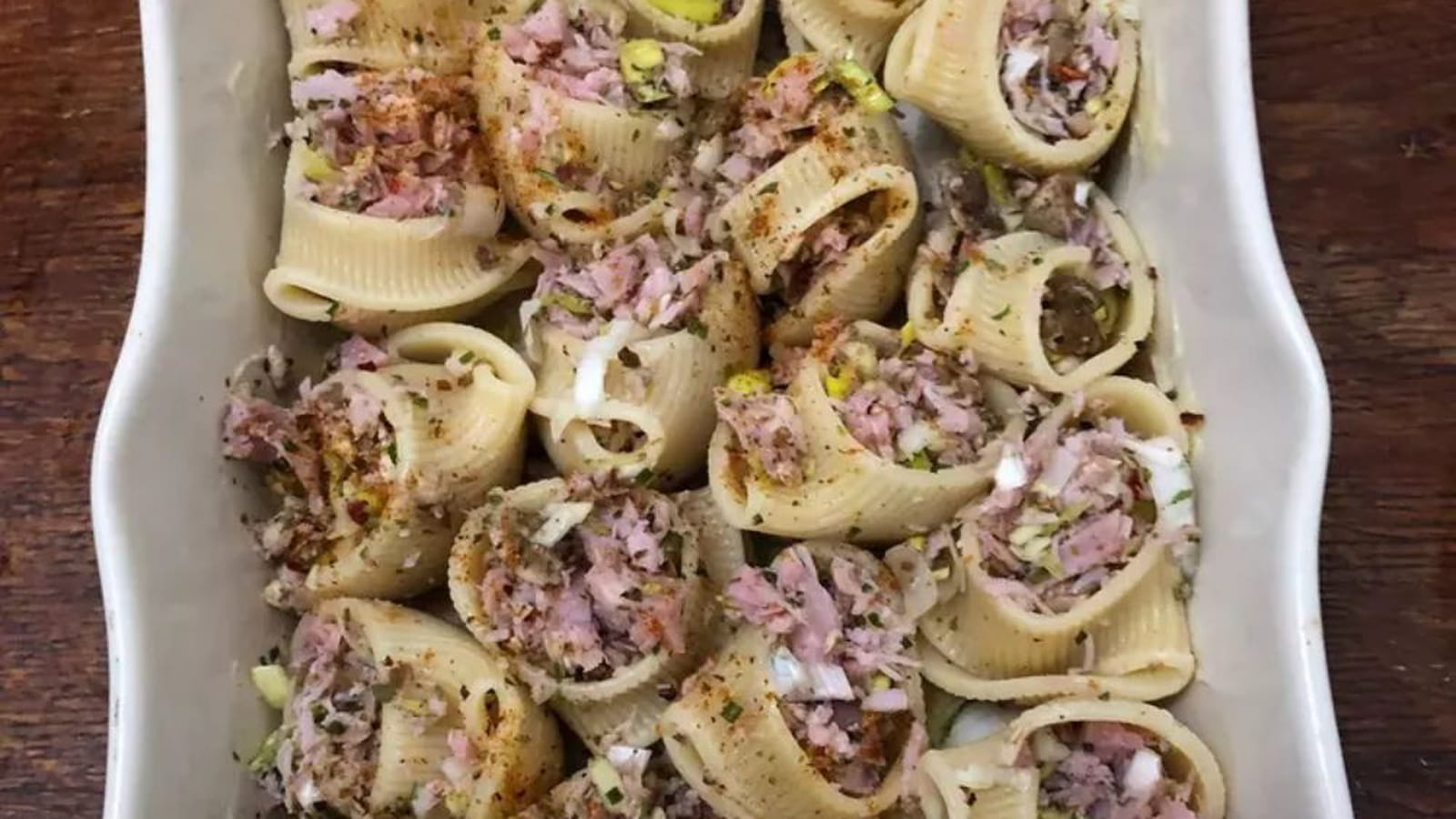 Orechiettes aux épices italiennes gratinées