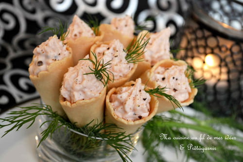 Mousse de saumon fumé