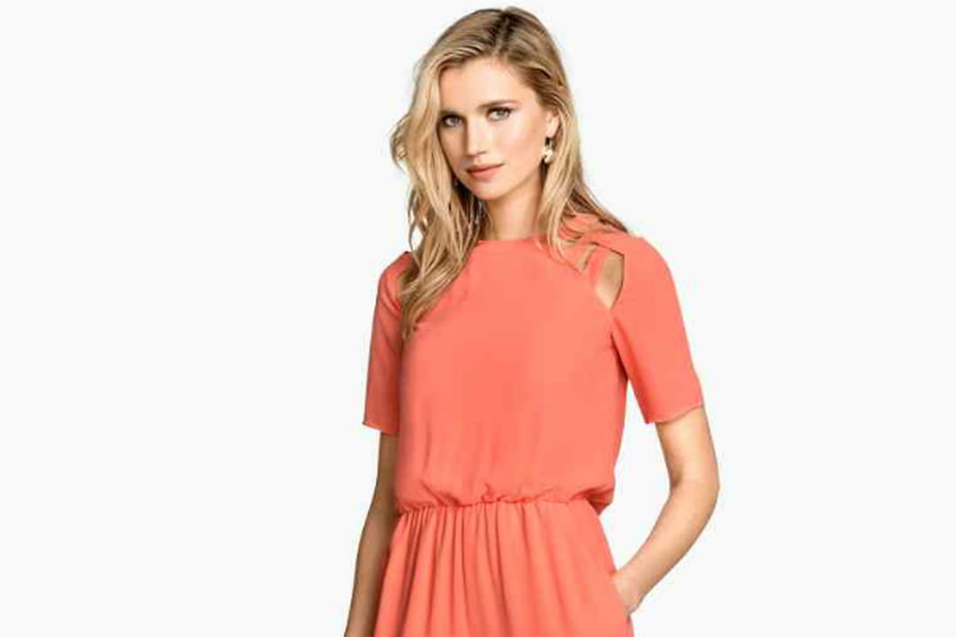Combinaison corail de H&M