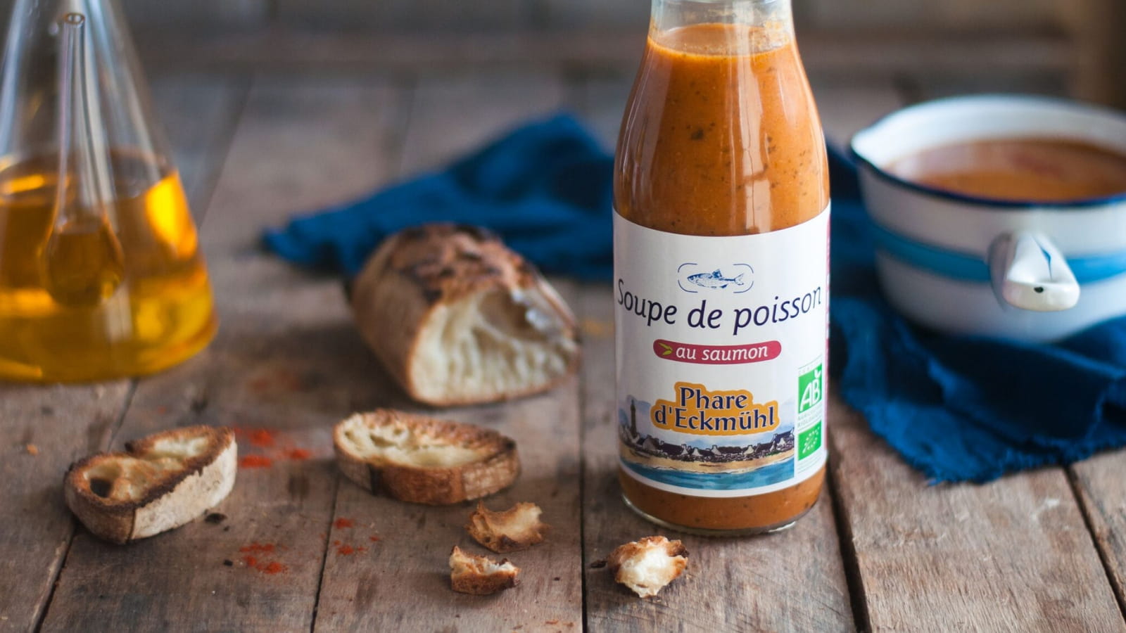 La soupe au saumon de Phare d'Eckmühl