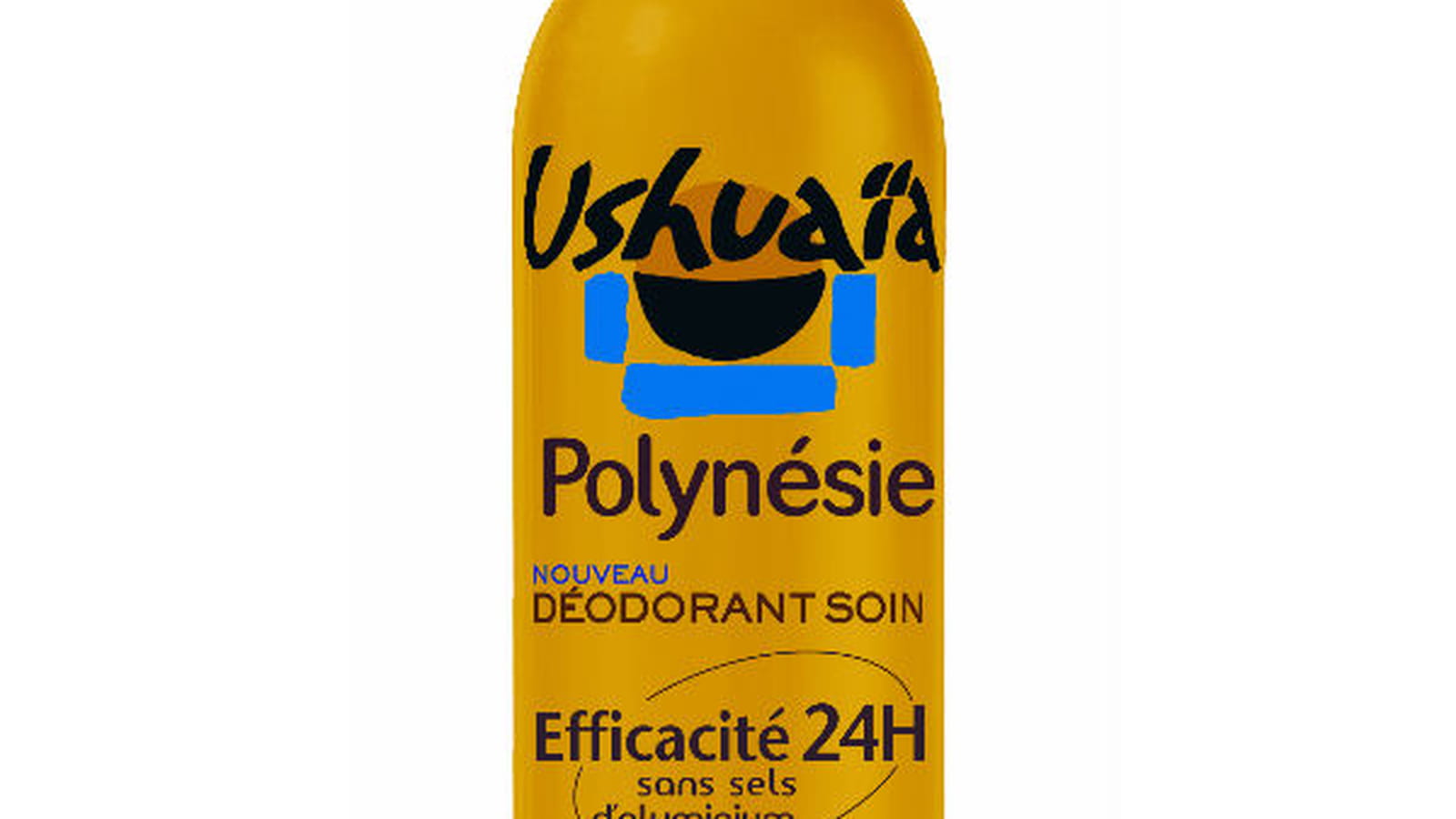 Déodorant huile de monoï et fleur de tiaré Ushuaïa 