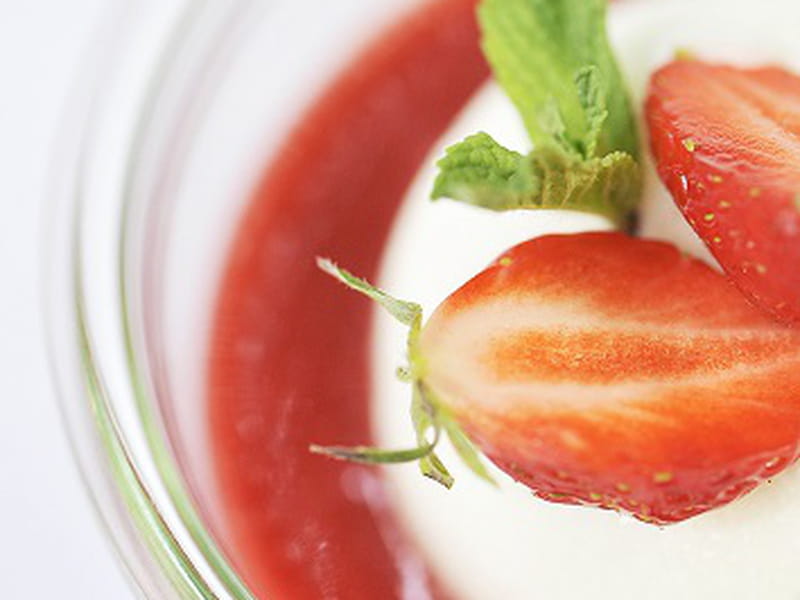le flottante fraise menthe