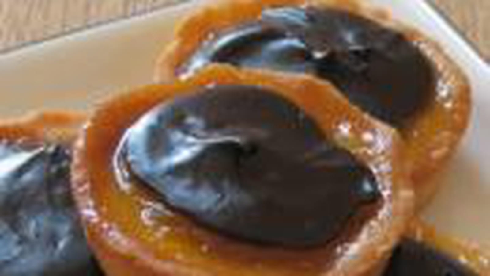 Mini tartelettes abricot-chocolat