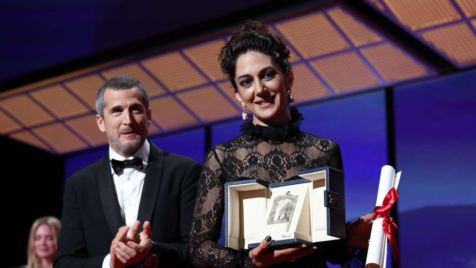 Guillaume Canet et Zahra Amir Ebrahimi