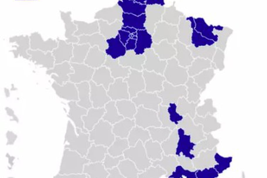 CARTE COVID : départements sous surveillance, incidence par commune...