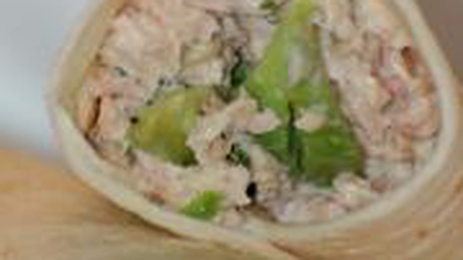 Wraps thon et avocat