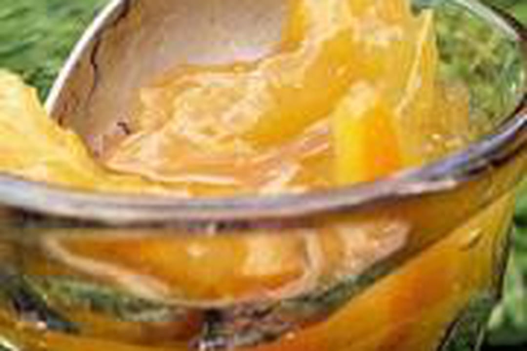 Confiture de rhubarbe aux oranges