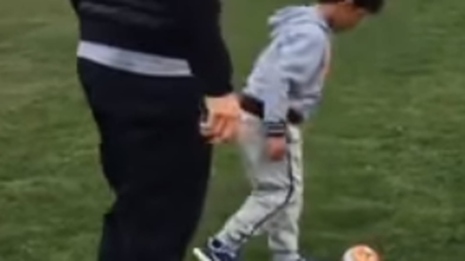Cristiano Ronaldo et son fils 