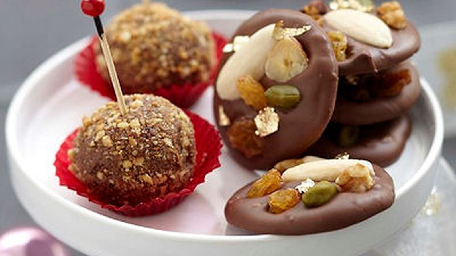 Sucettes chocolat noir