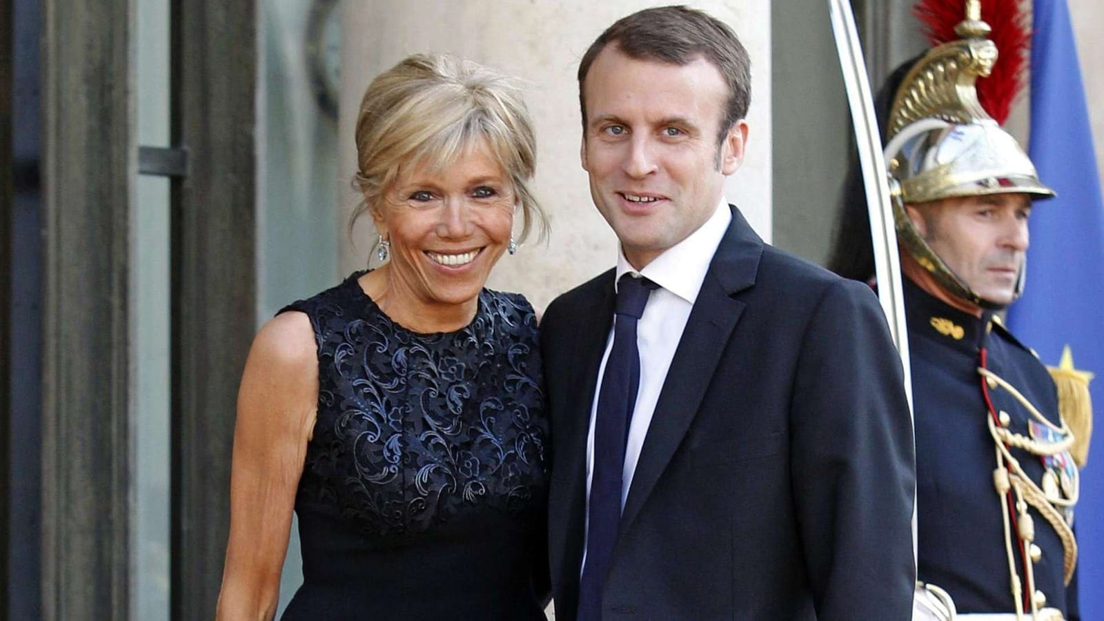 Brigitte et Emmanuel Macron 