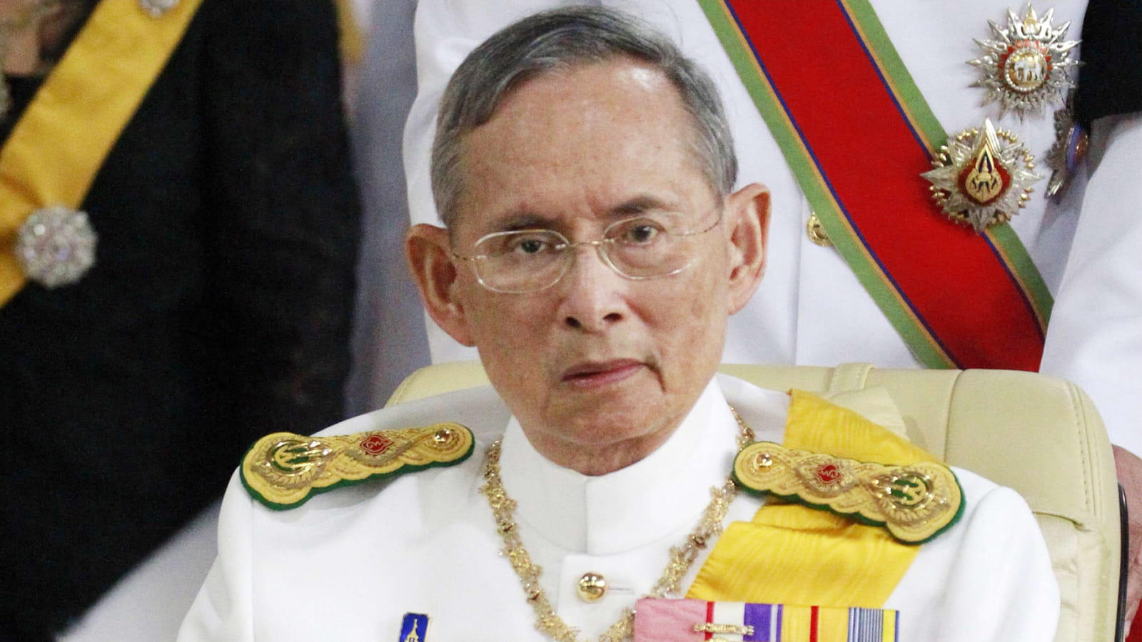 Le roi Bhumibol de Thäiande