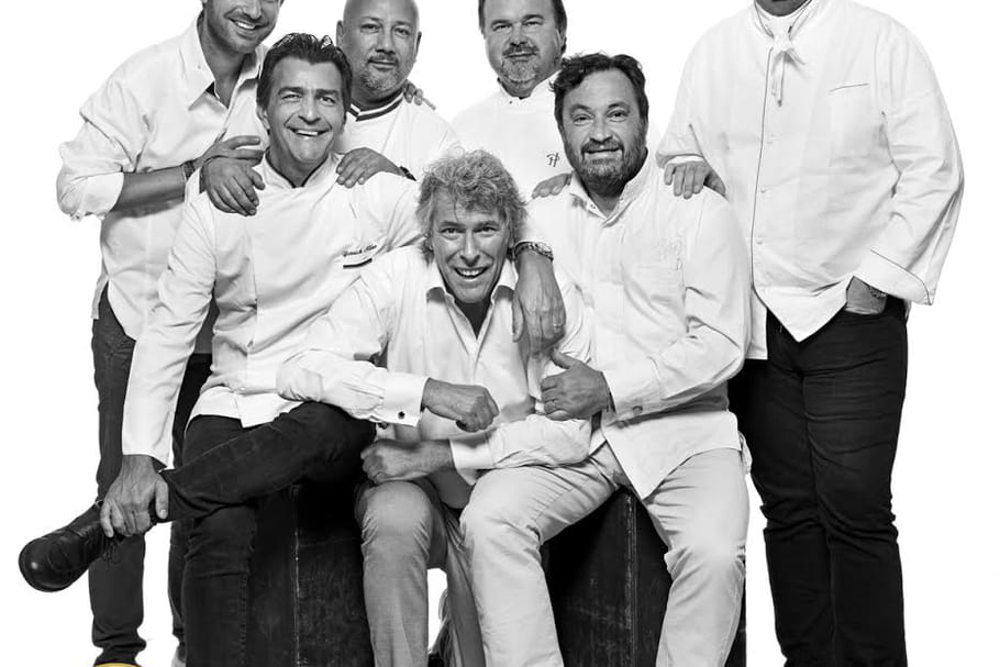 Six chefs multi-étoilés, 1 dîner, 1 association