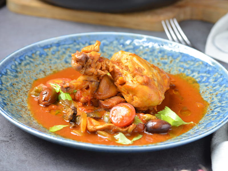 Recette de Poulet au chorizo au airfryer