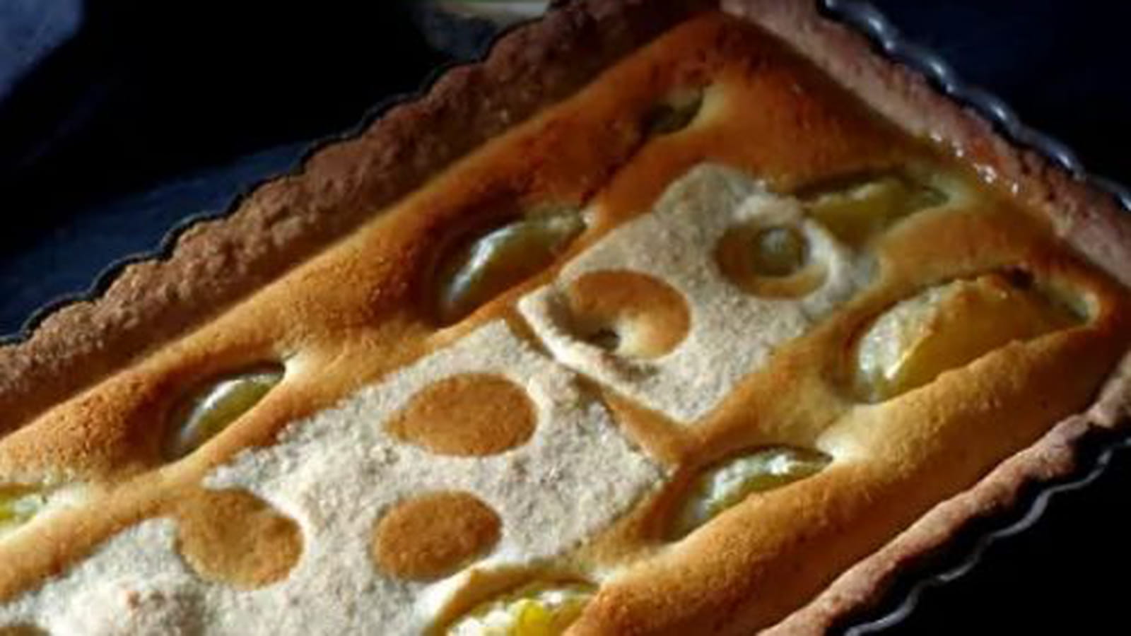 Tarte à la crème de marrons et aux clémentines