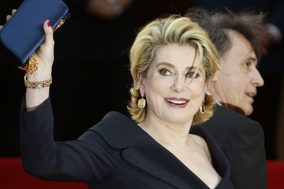 La coiffure rock de Catherine Deneuve