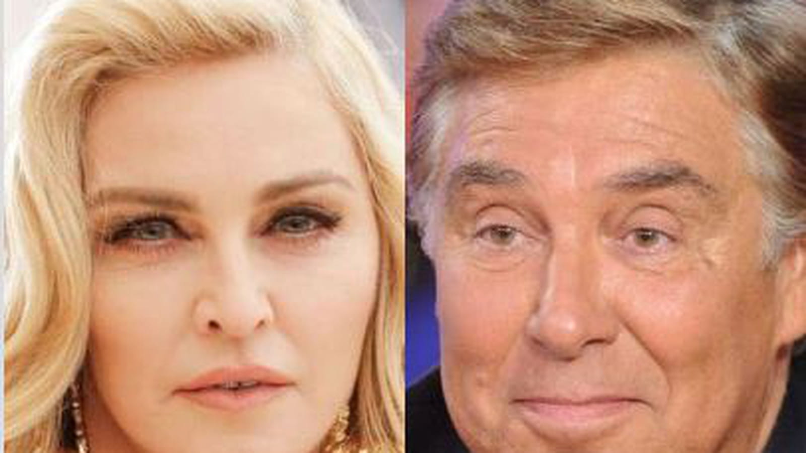 Madonna et Jean-Pierre Foucault