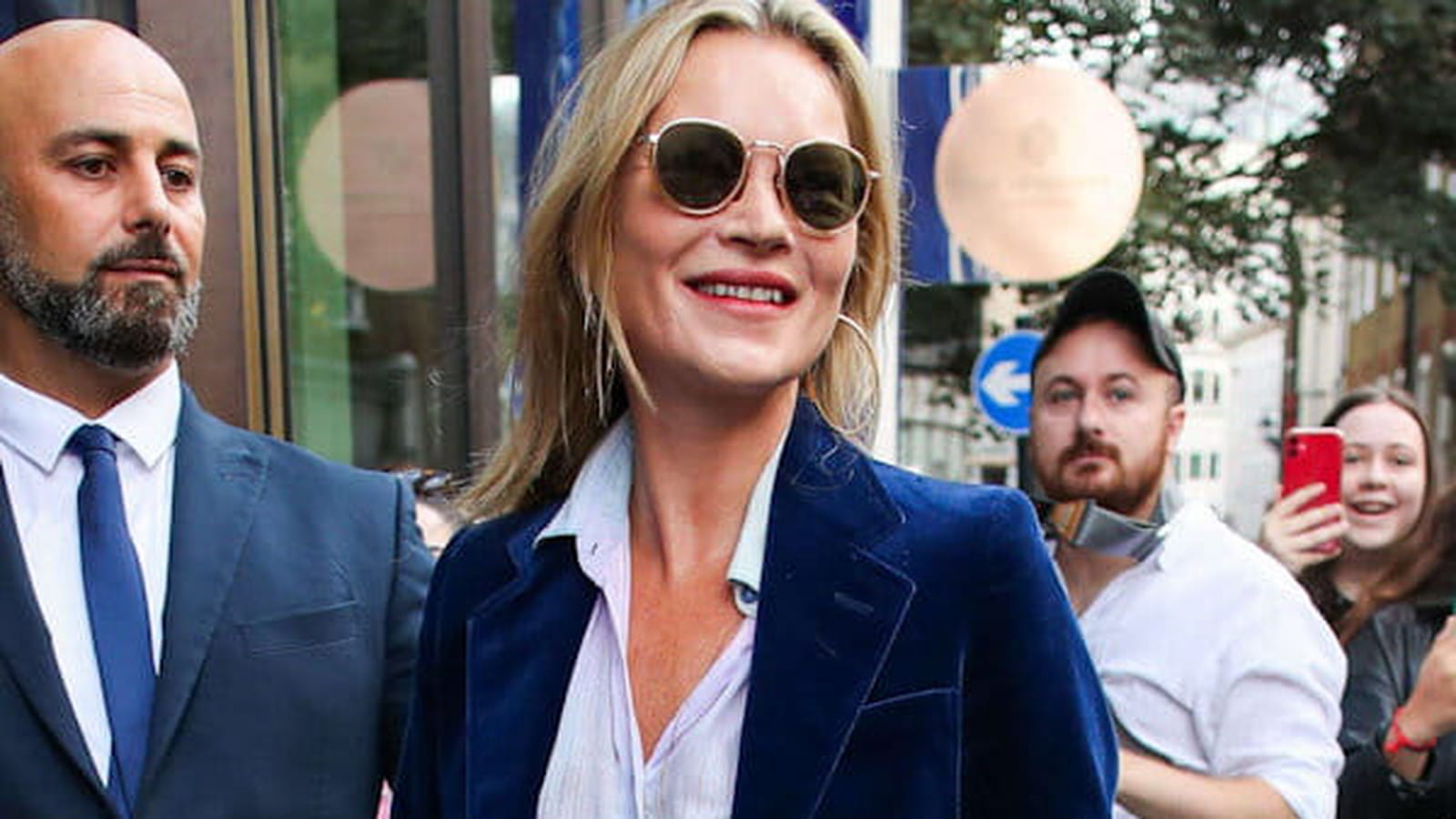 Kate Moss le 21 septembre 2021