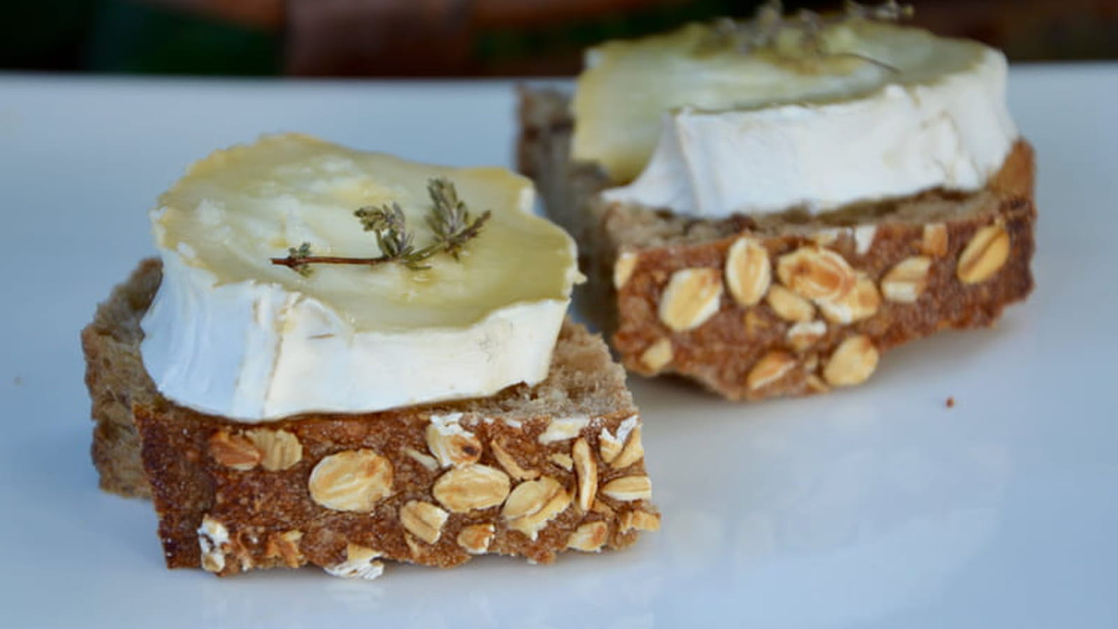 Tartines chèvre miel