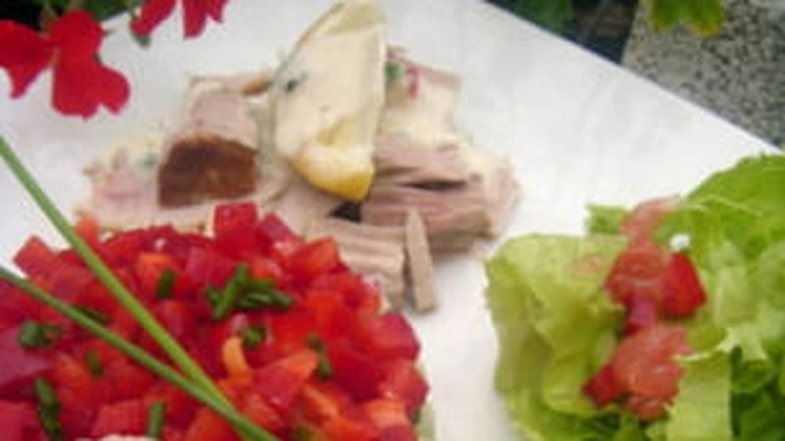 Timbale au thon