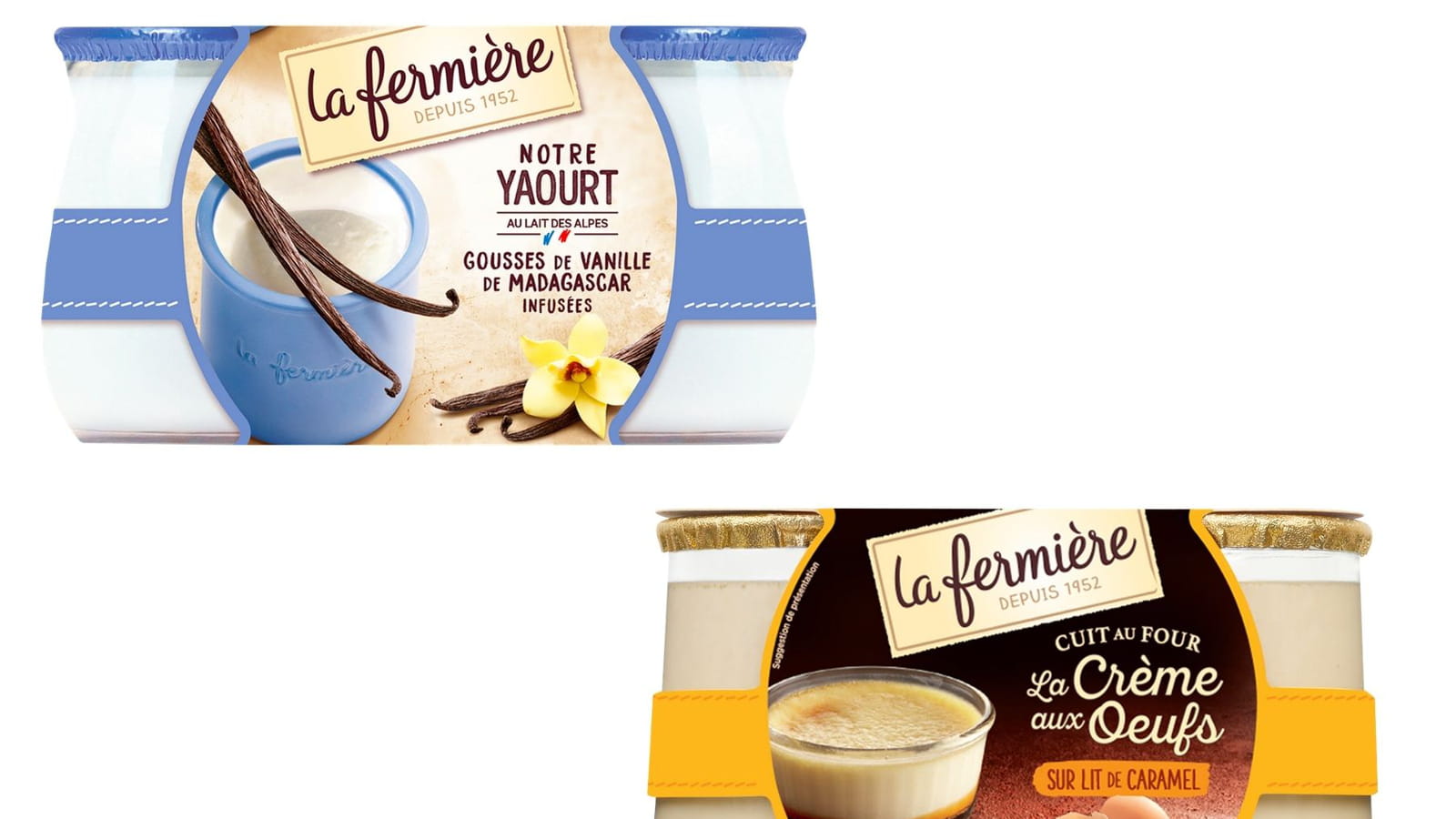 Les yaourts de La Fermière