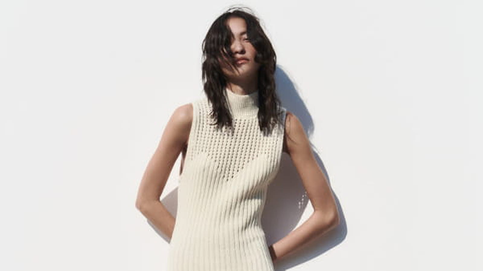 Robe sans manches Zara 